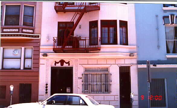 334 Leavenworth St in San Francisco, CA - Foto de edificio