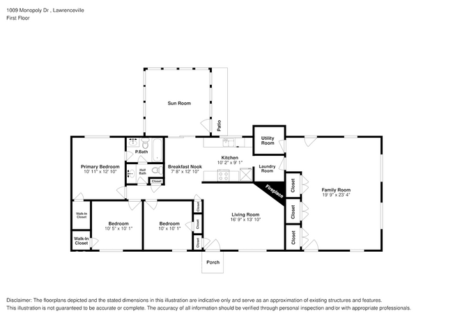 1009 Monopoly Dr in Lawrenceville, GA - Foto de edificio - Building Photo