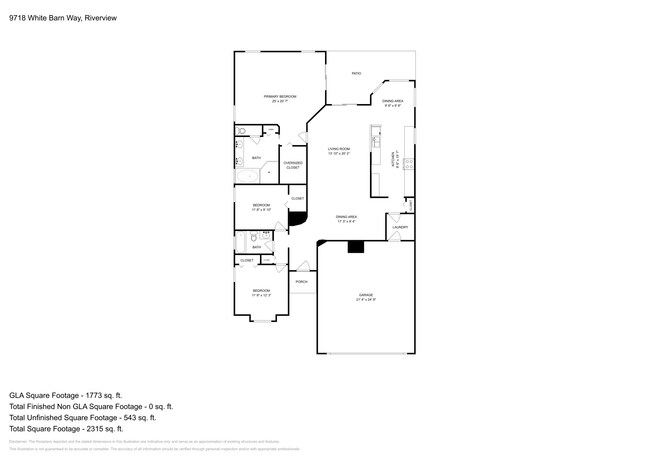 9718 White Barn Way in Riverview, FL - Building Photo - Building Photo