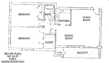 Belvoir Plaza Apartments in Alexandria, VA - Building Photo - Floor Plan