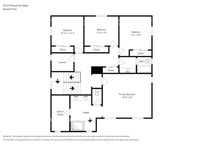 3331 E Russell St in Mesa, AZ - Foto de edificio - Building Photo