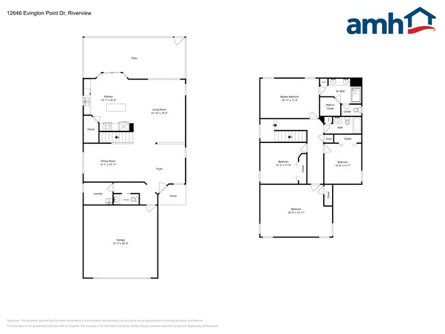 12646 Evington Point Dr in Riverview, FL - Building Photo - Building Photo