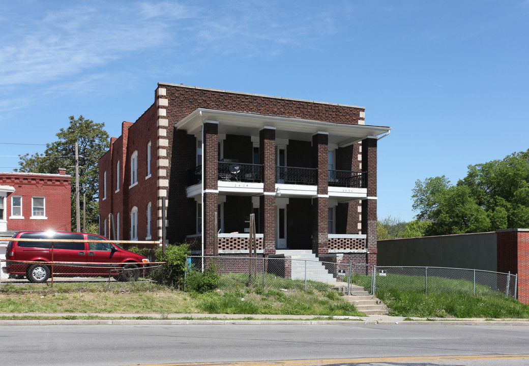 3404-3406 Independence Ave in Kansas City, MO - Foto de edificio