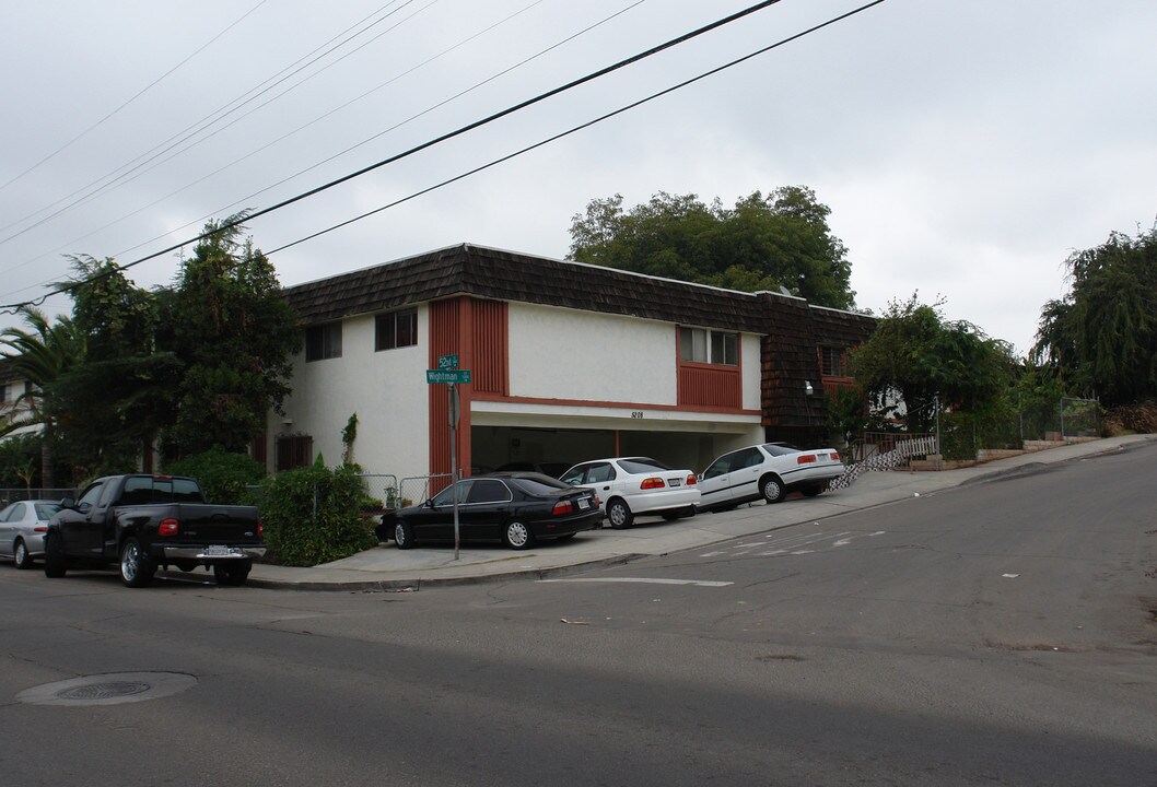 5208 Wightman St in San Diego, CA - Foto de edificio