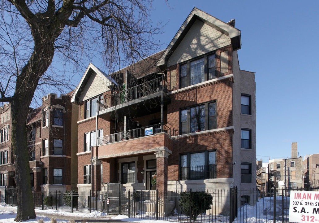 3520-3522 S King Dr in Chicago, IL - Building Photo