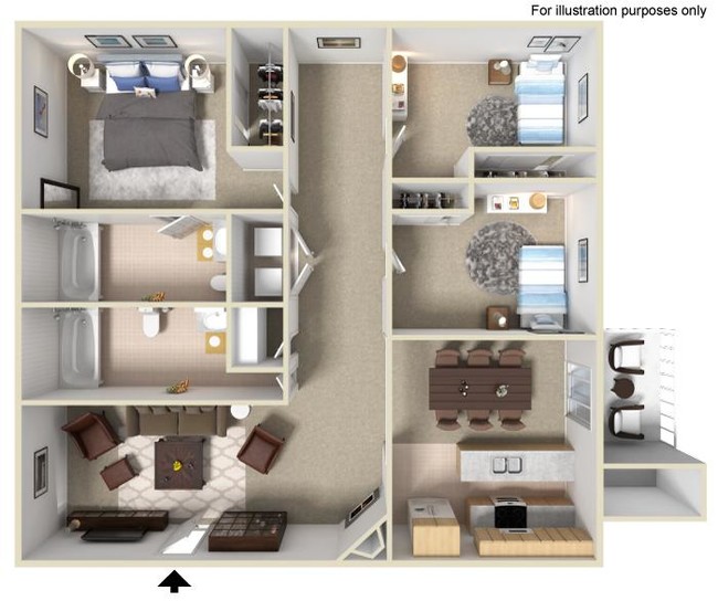 Pinehurst Townhomes in Nampa, ID - Building Photo - Floor Plan