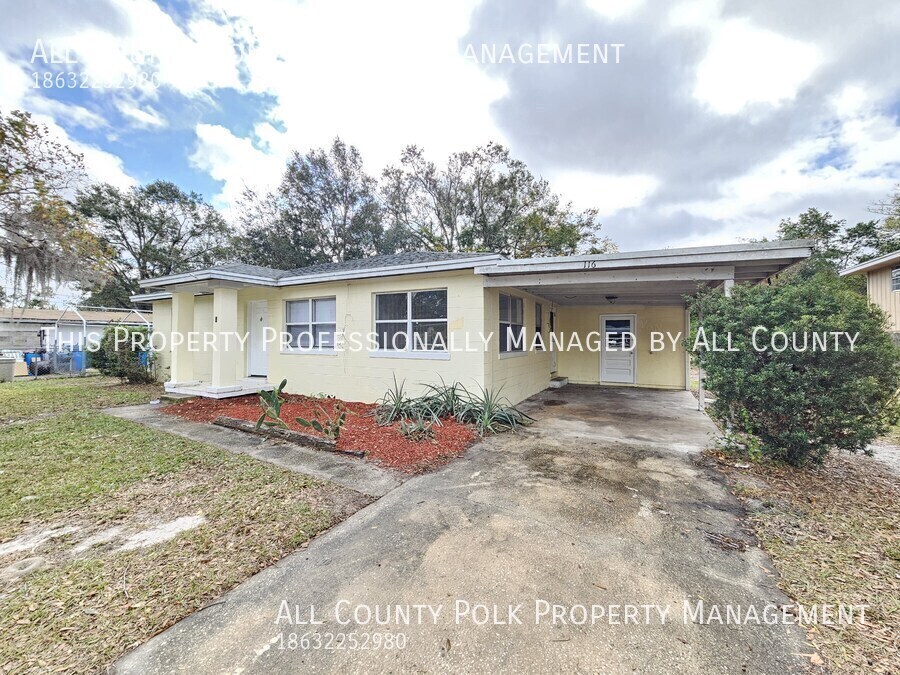 116 Alvina Ave in Lake Wales, FL - Building Photo