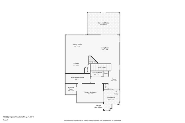 402 E Springtree Way in Lake Mary, FL - Foto de edificio - Building Photo