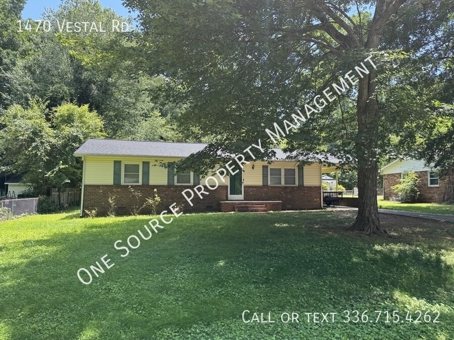1470 Vestal Rd in Rural Hall, NC - Building Photo
