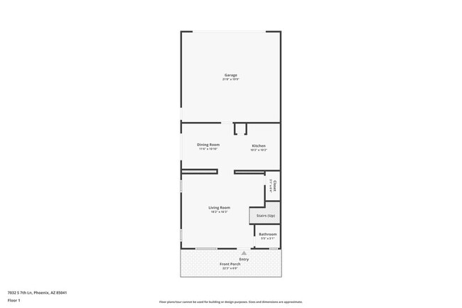 7032 S 7th Ln in Phoenix, AZ - Foto de edificio - Building Photo