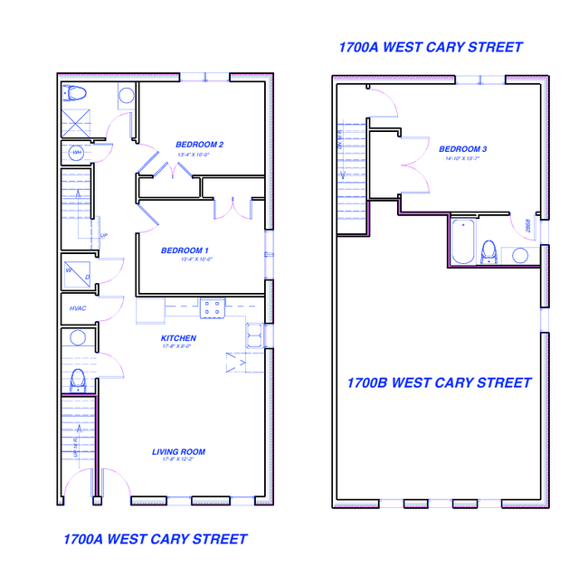 1700 W Cary St, Unit A in Richmond, VA - Building Photo - Building Photo