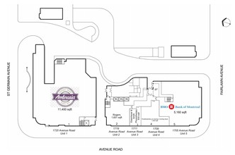 Shoppes on Avenue in Toronto, ON - Building Photo - Floor Plan