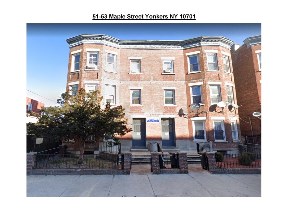 51-53 Maple St in Yonkers, NY - Building Photo