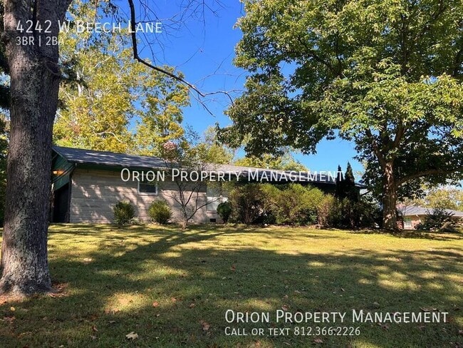 property at 4242 W Beech Ln