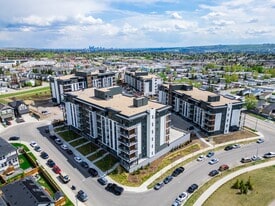Vibe Apartments at Arbour Lake in Calgary, AB - Building Photo