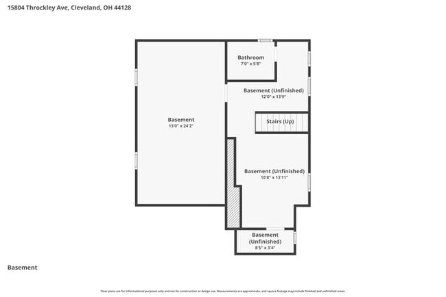 15804 Throckley Ave in Cleveland, OH - Foto de edificio - Building Photo