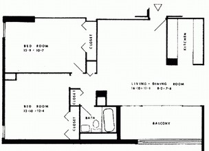 Twin Towers in Trenton, NJ - Building Photo - Floor Plan