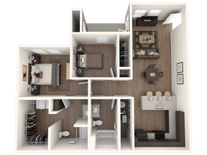 The Reserves at Eagle Point in Aurora, CO - Foto de edificio - Floor Plan