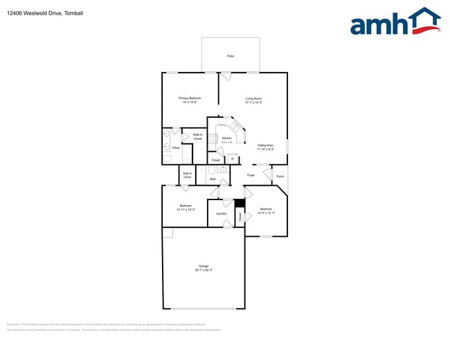 12406 Westwold Dr in Tomball, TX - Foto de edificio - Building Photo