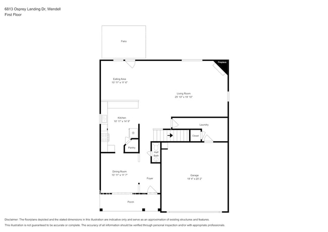 6813 Osprey Landing Dr in Wendell, NC - Foto de edificio - Building Photo