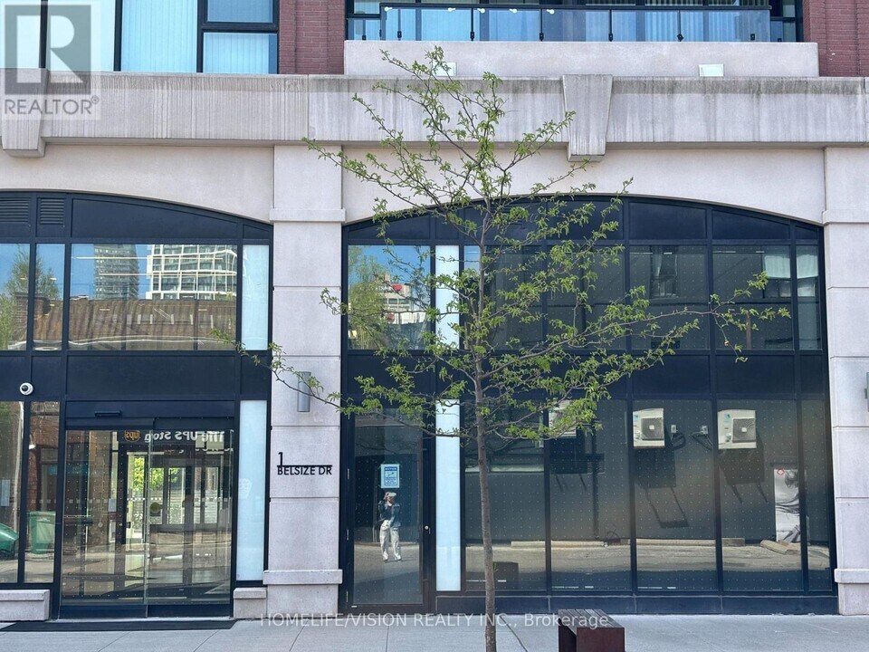 1-421 Belsize Dr in Toronto, ON - Building Photo