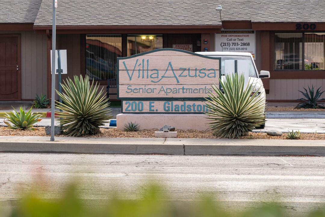 Villa Azusa Senior Apartments 55+ in Azusa, CA - Building Photo