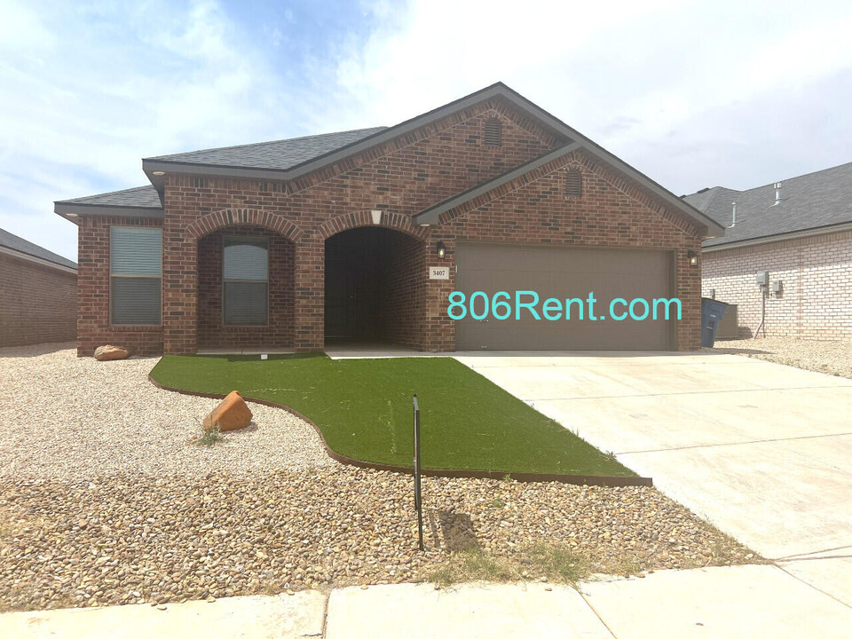 3407 Corpus Ave in Wolfforth, TX - Foto de edificio