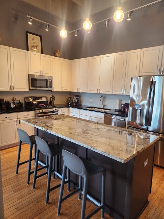 1601 W School St, Unit 308 in Chicago, IL - Foto de edificio - Building Photo