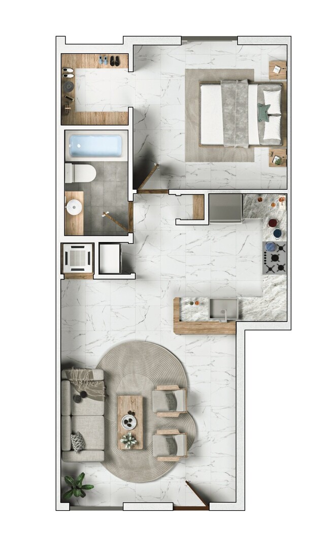 Ram Station 21 LLC in Hialeah, FL - Foto de edificio - Floor Plan