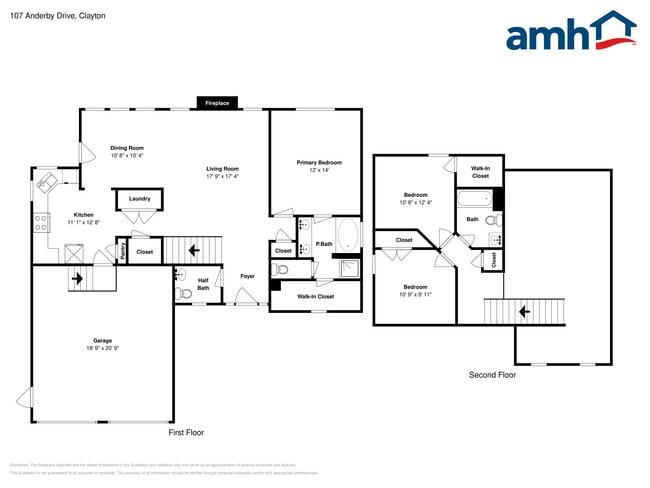 107 Anderby Dr in Clayton, NC - Foto de edificio - Building Photo