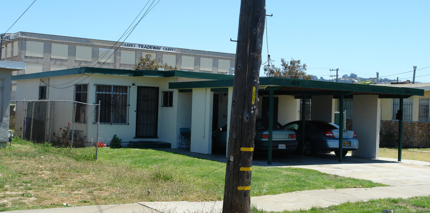 424 Spring St in Richmond, CA - Foto de edificio