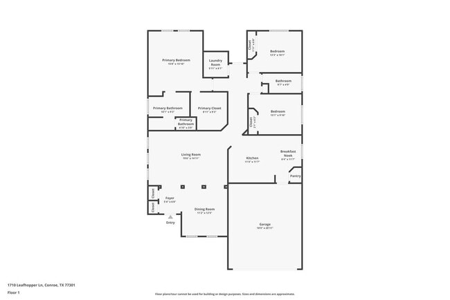 1710 Leafhopper Ln in Conroe, TX - Building Photo - Building Photo