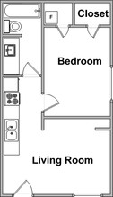 D & D Apartments in Edwardsville, IL - Building Photo - Floor Plan