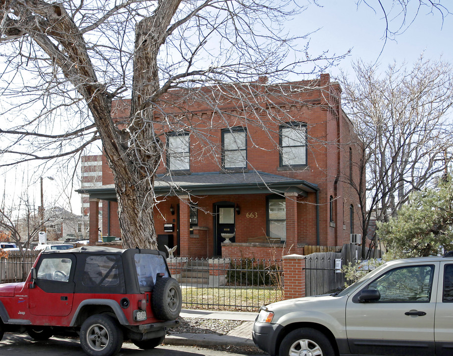 661-663 Pennsylvania St in Denver, CO - Foto de edificio