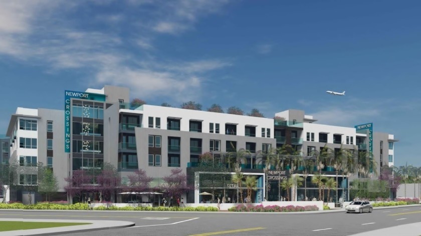 Newport Crossings in Newport Beach, CA - Foto de edificio