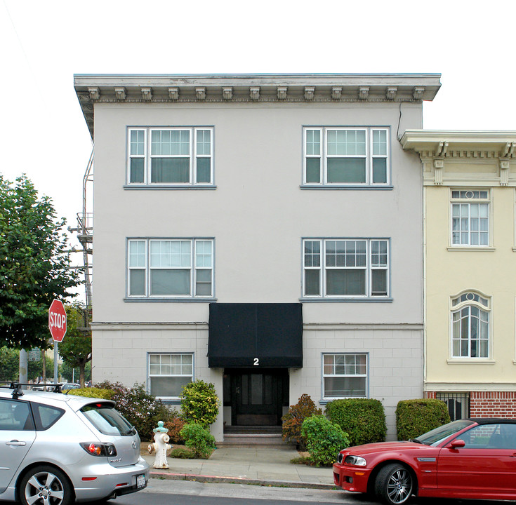 2 Commonwealth Ave in San Francisco, CA - Building Photo