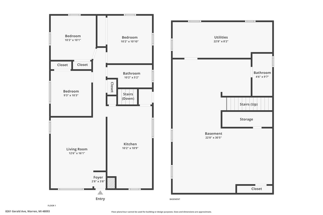 8261 Gerald Ave in Warren, MI - Building Photo - Building Photo