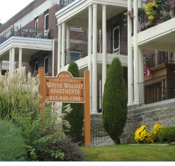 Wayne Walnut Apartments in Philadelphia, PA - Foto de edificio