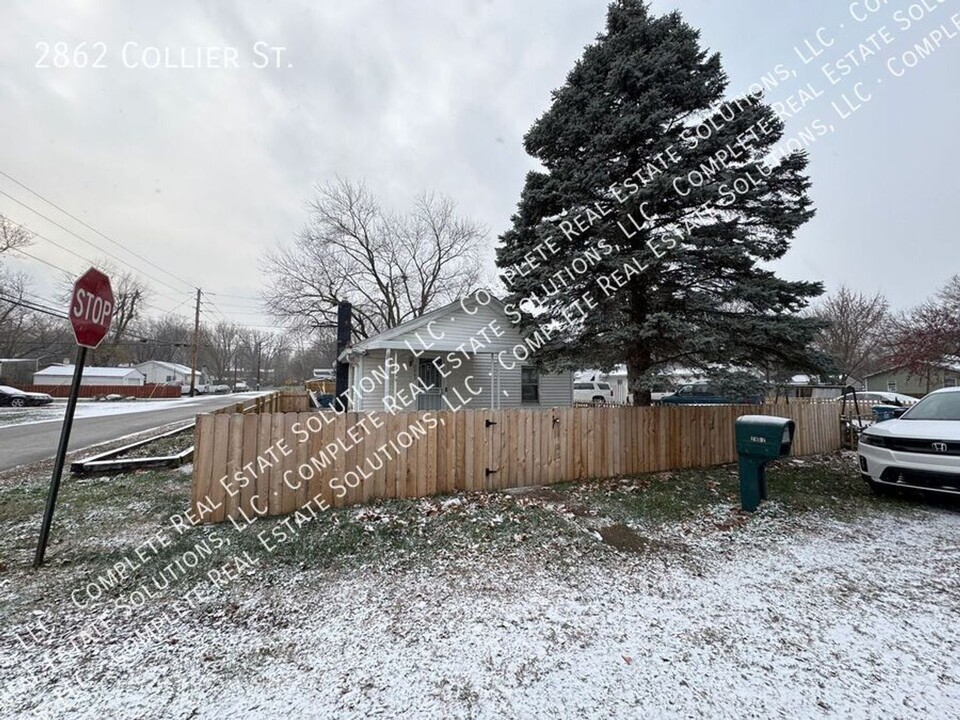 2862 Collier St in Indianapolis, IN - Foto de edificio