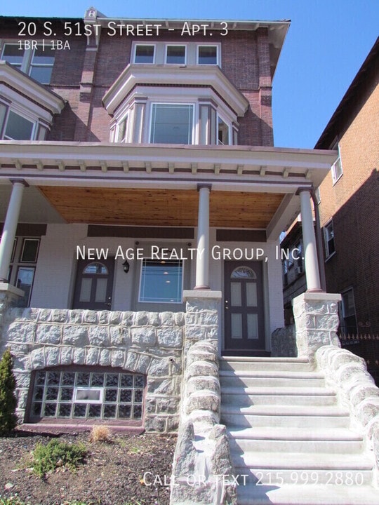 20 S 51st St-Unit -Apt. 3 in Philadelphia, PA - Building Photo