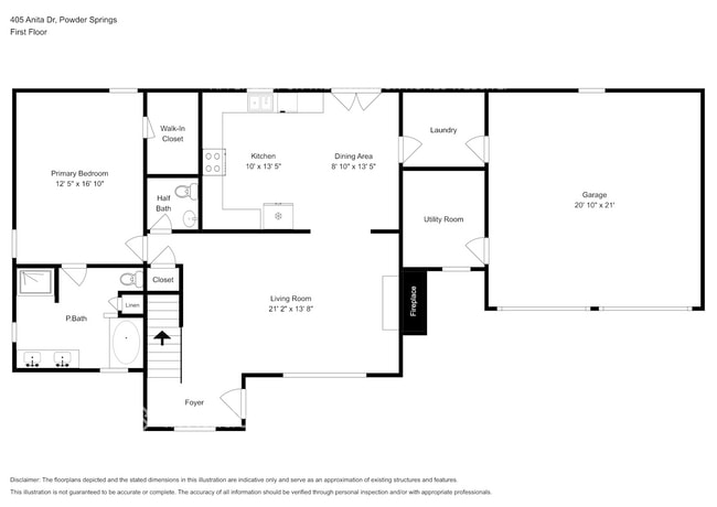 405 Anita Dr in Powder Springs, GA - Foto de edificio - Building Photo