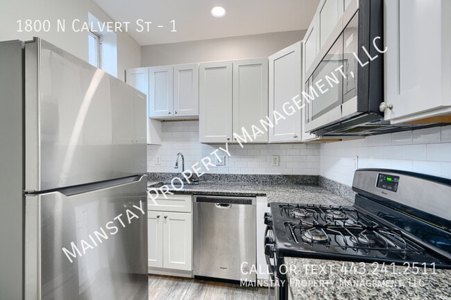 property at 1800 N Calvert St