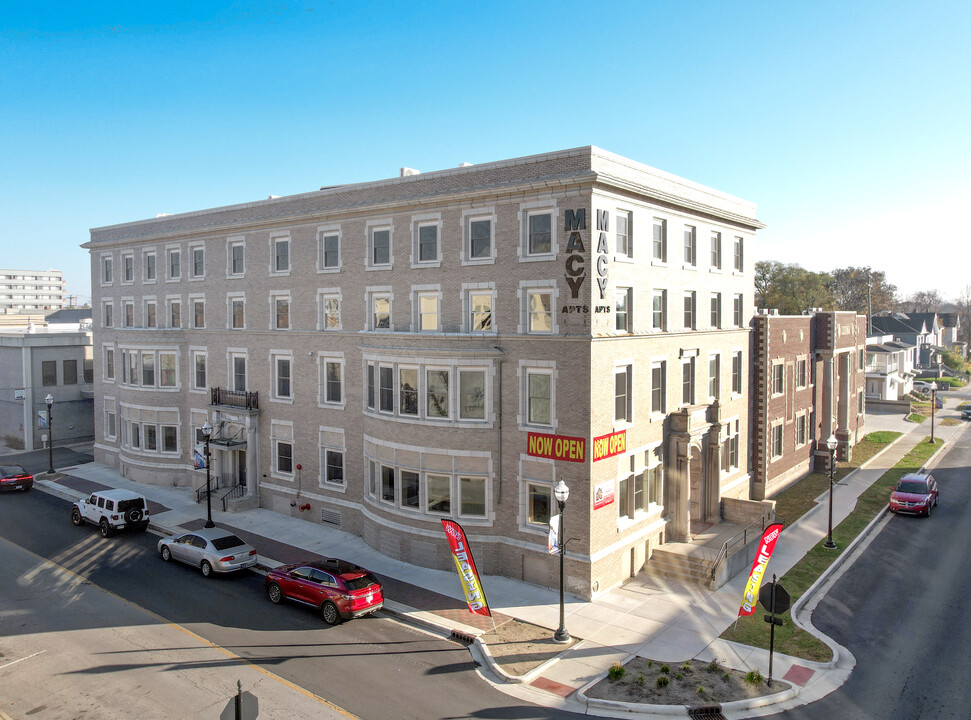 The Macy Apartments in Kokomo, IN - Building Photo