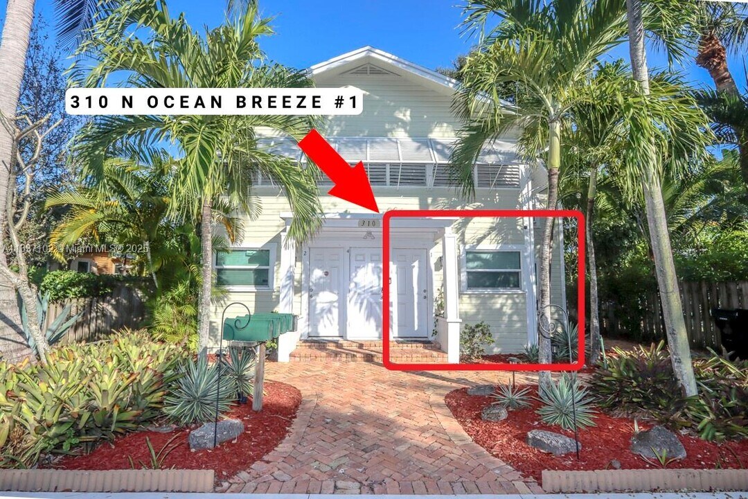 310 N Ocean Breeze in Lake Worth Beach, FL - Building Photo