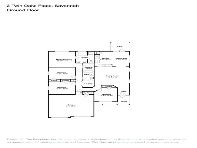 3 Twin Oaks Pl in Pooler, GA - Building Photo - Building Photo