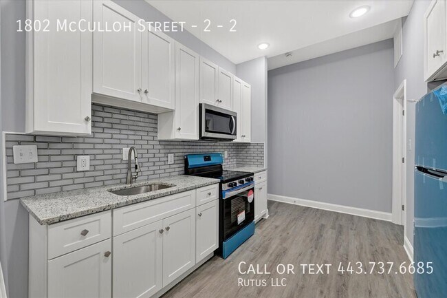 1802 McCulloh St in Baltimore, MD - Building Photo - Building Photo