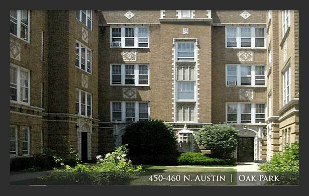 450-460 N Austin Blvd in Oak Park, IL - Foto de edificio