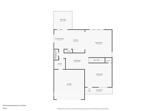 3813 Dunlavy Rd in Denton, TX - Foto de edificio - Building Photo