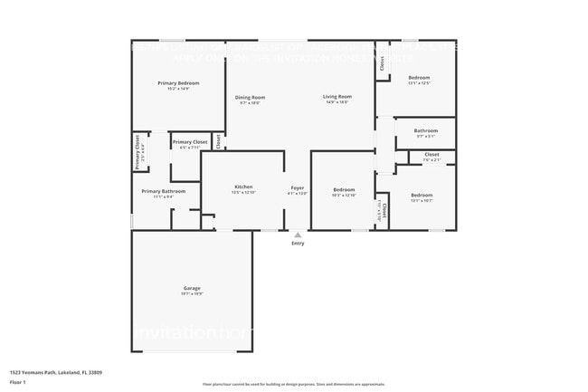 1523 Yeomans Path in Lakeland, FL - Building Photo - Building Photo