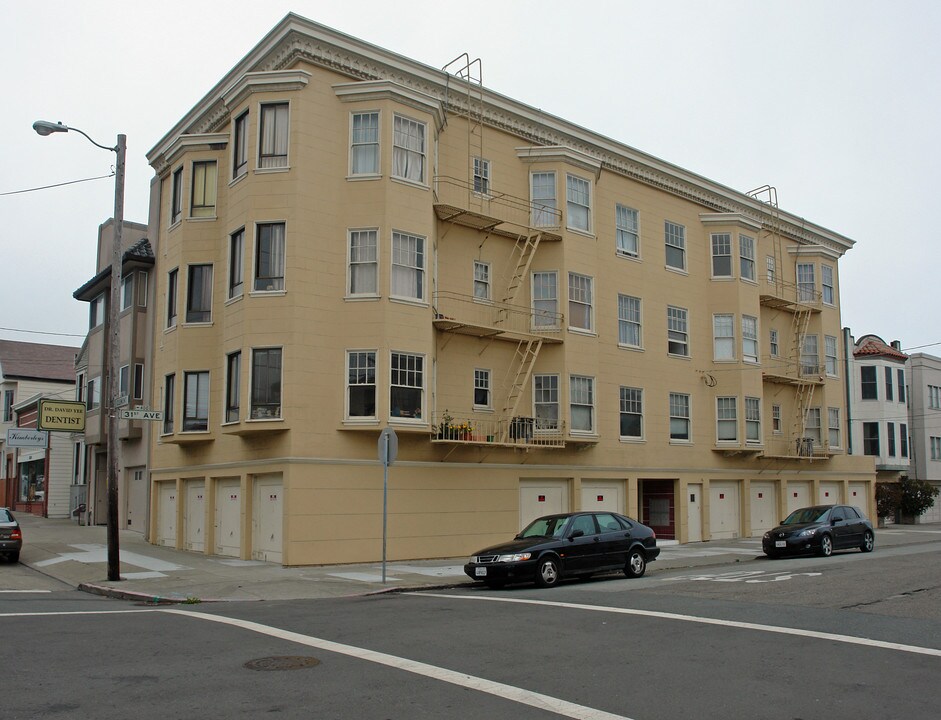 395 31st Ave in San Francisco, CA - Foto de edificio